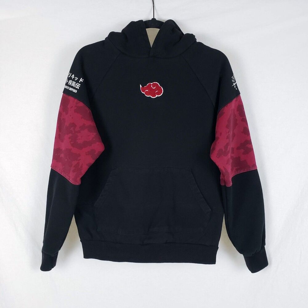 Team Liquid x Naruto Shippuden Akatsuki Chenille Patch Hoodie XS Heavy Cotton